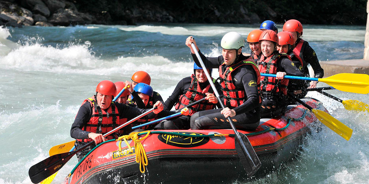 Mejores aguas para hacer rafting