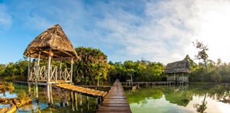 Central America and Dominican Republic offer tourism aligned with indigenous economic development Laguna Lachúa - Guatemala