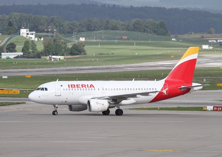 Avión de Iberia