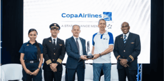Copa Airlines recibe reconocimiento como la aerolínea más puntual de Latinoamérica Premio por CIRUM a Copa Airline Panamá