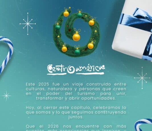 Centroamérica les desea felices fiestas