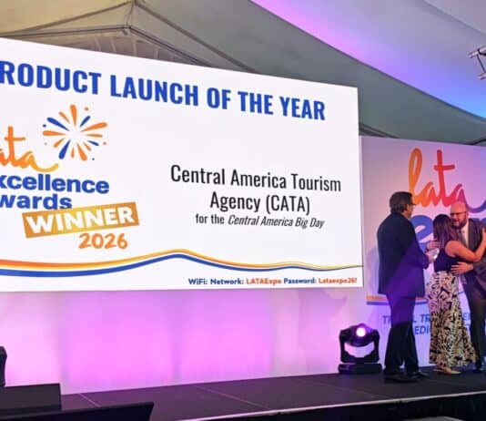 CATA es galardonada en Reino Unido por Centroamérica Big Day durante LATA Expo 2026