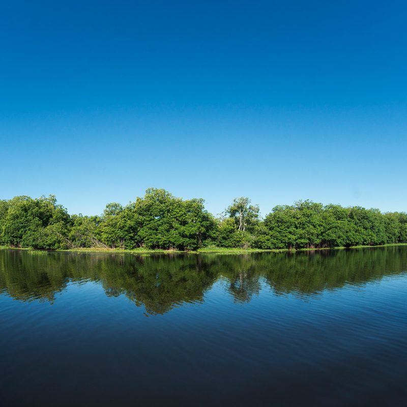 Channel Chiqimulilla in Guatemala