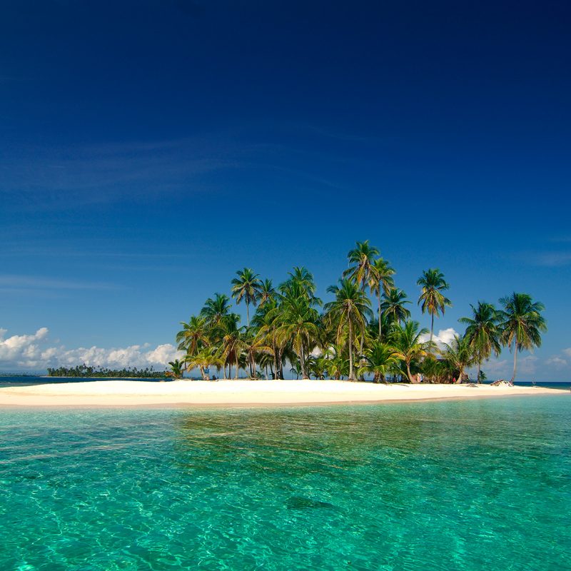 Isla Pelícano in Panama