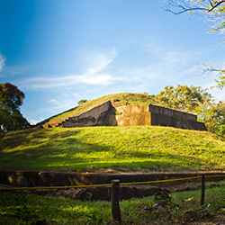 Central America. Casa Blanca in El Salvador