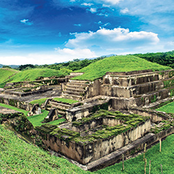 Central America. San Andres in El Salvador