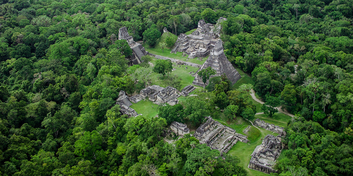  Parque Nacional Ruinas de Tikal en Centroamérica, Guatemala 