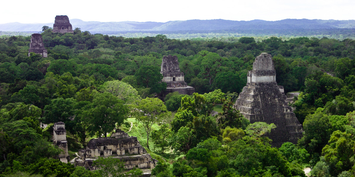  Parque Nacional Ruinas de Tikal en Centroamérica, Guatemala 