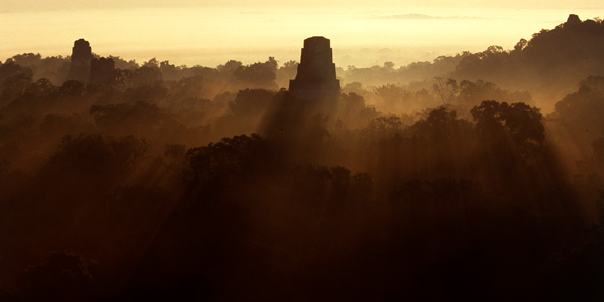  Parque Nacional Ruinas de Tikal en Centroamérica, Guatemala 