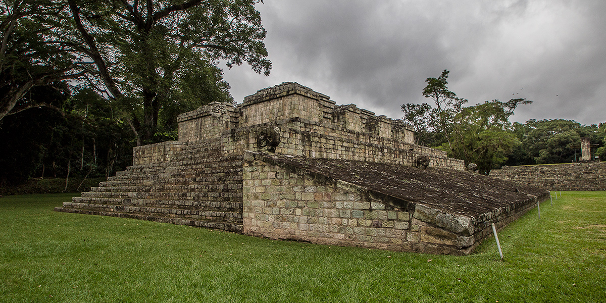  Central America. Copan ruins in Honduras 