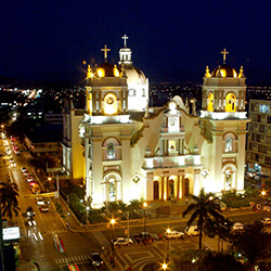 Centra America. San Pedro Sula in Honduras