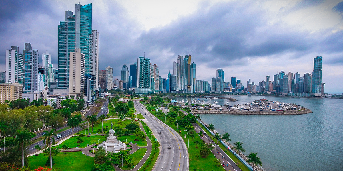  Central America. Panama City in Panama 