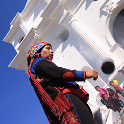 Mercado de Chichicastenango en Guatemala