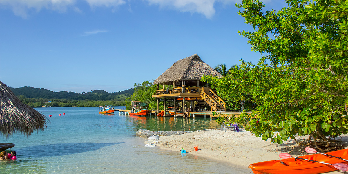  Islas de la bahía de Roatán en Honduras 