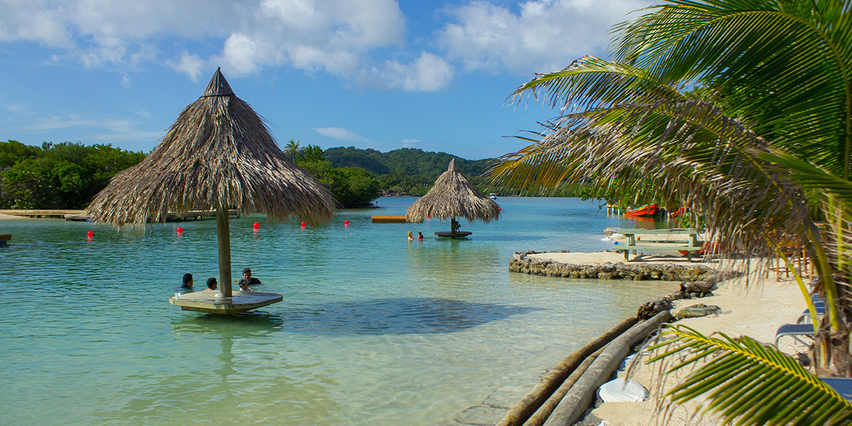  Islas de la bahía de Roatán en Honduras 