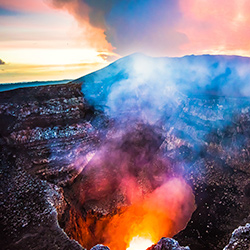 Parque Nacional Volcán de Masaya en Nicaragua