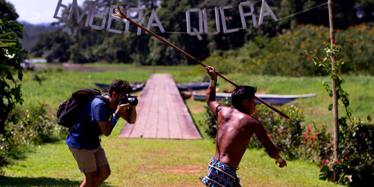  Central America. Embera Drua in Panama 