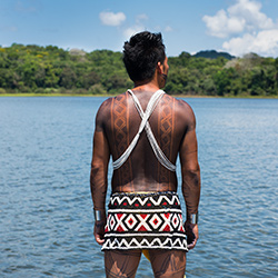 Central America. Embera Drua in Panama