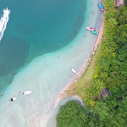 Central America. Starfish Beach in Panama