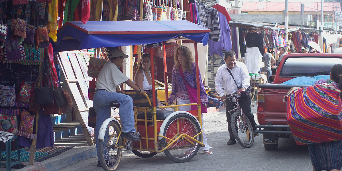  Central America. Panajachel in Guatemala 