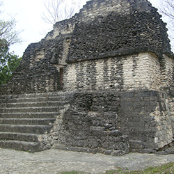 Central America. Uaxactun Maya Civilitation in Guatemala