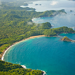 Central America. Beaches Guanacaste in Costa Rica