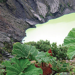 Central America. Irazu volcano in Costa Rica