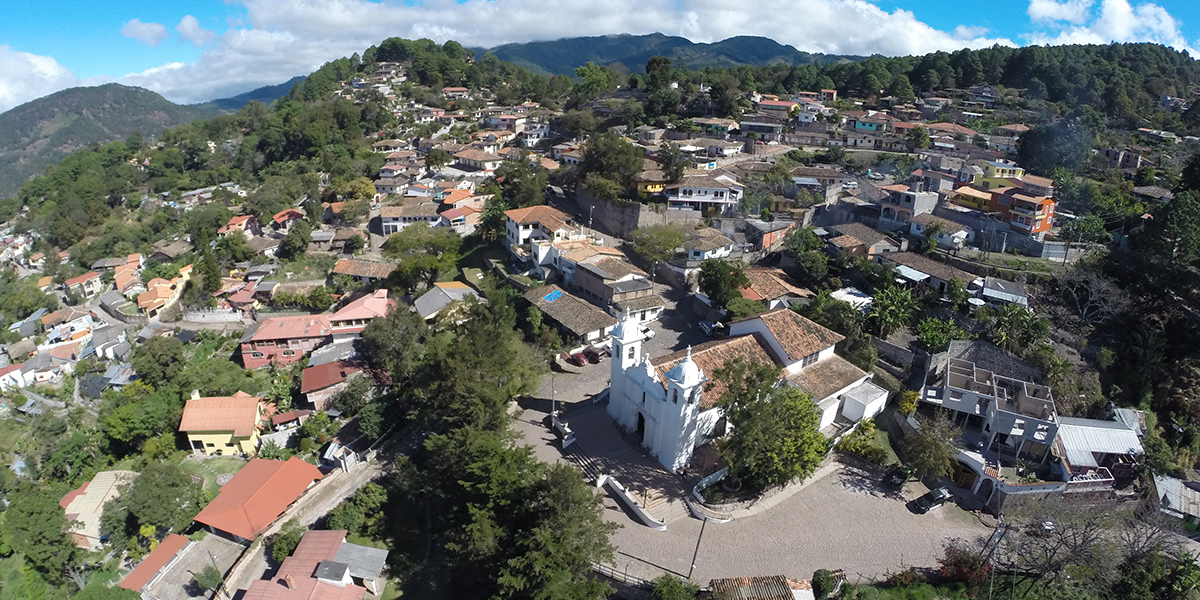  Central America. Tegucigalpa in Honduras 