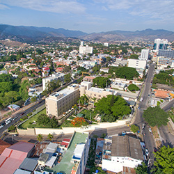 Central America. Tegucigalpa in Honduras