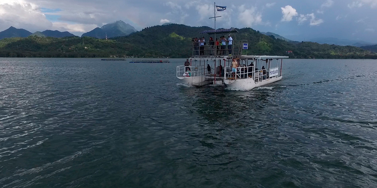  El lago Yojoa, un lugar perfecto para el turismo en Honduras 