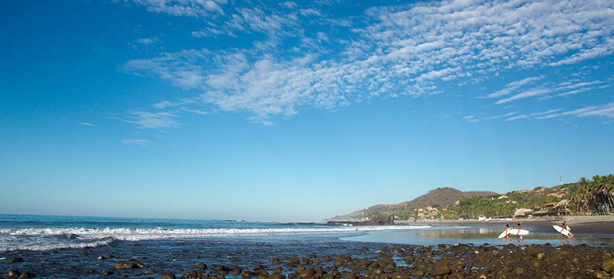 El Tunco - Olas - Centroamérica