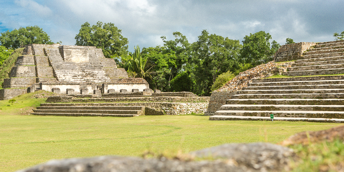  Belize Altun Ha archaeological site 
