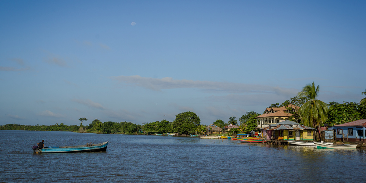  Laguna y cayos de Perlas en Nicaragua 