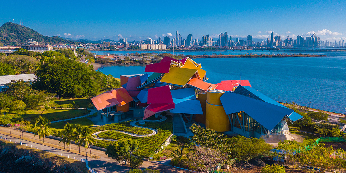 Biomuseo At Amador Causeway. Panama City