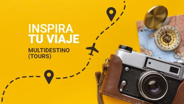 Inspira tu viaje multidestino (Tours) en Centroamérica.