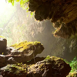 Cave of Saint Herman and the Inland Blue Hole