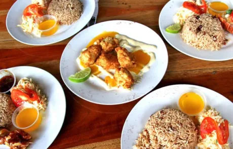 Various "Platillos" from Belize