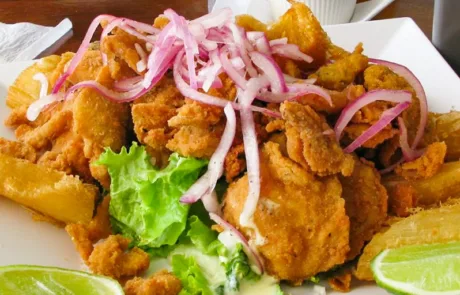 Fried Yuca from El Salvador